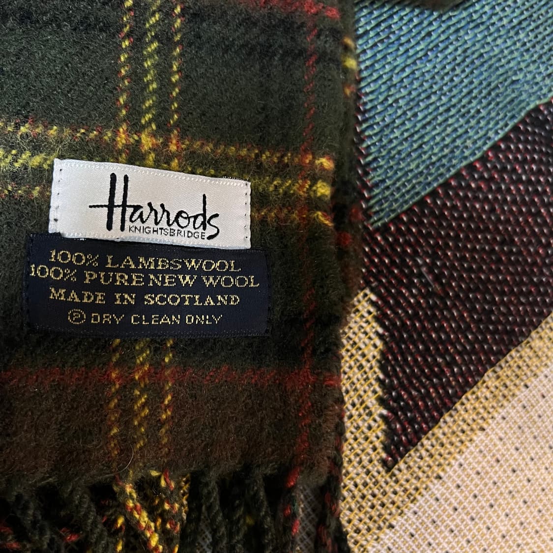 해로즈 램스울 머플러  상품이미지2