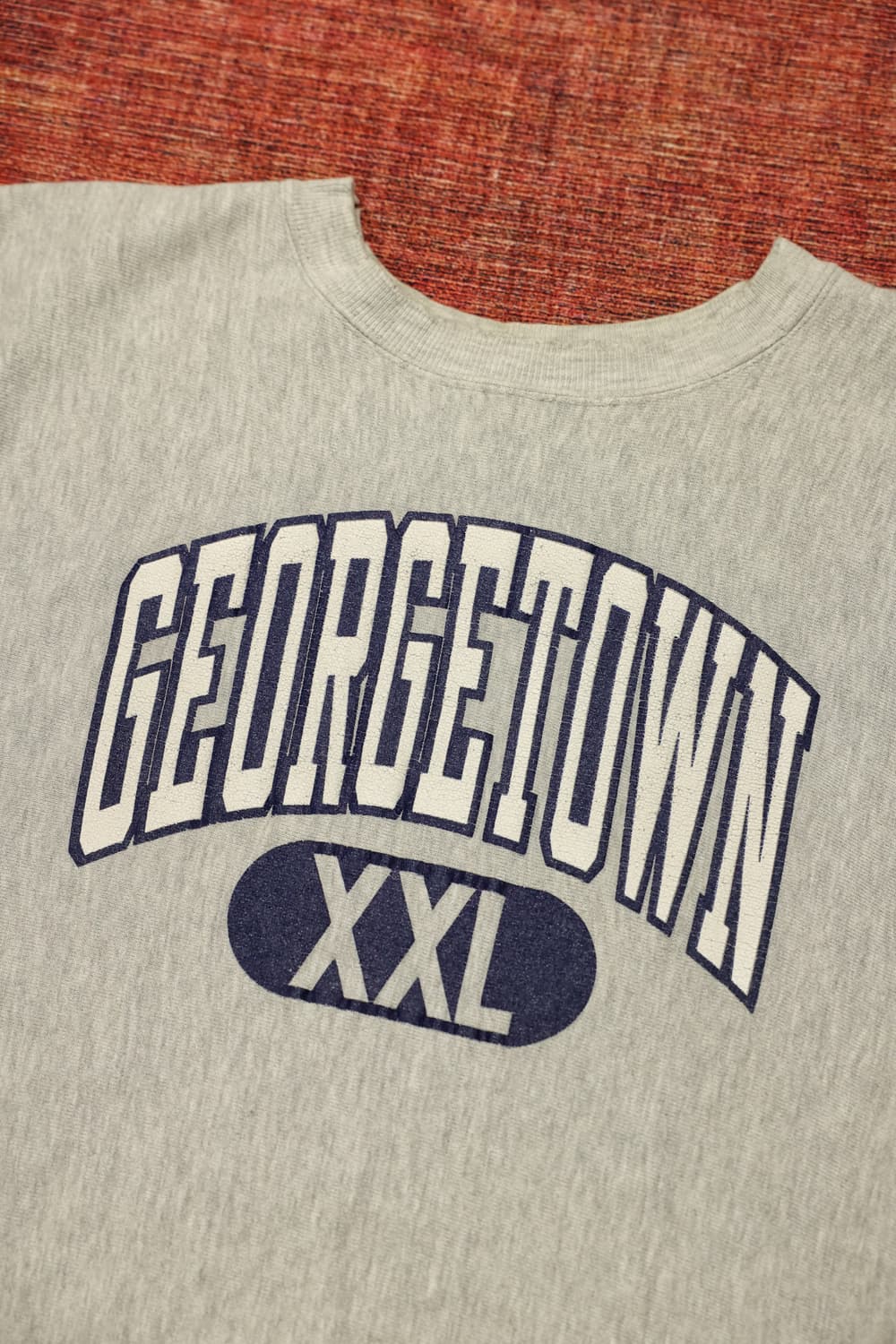 90s 빈티지 챔피온 조지타운대학 리버스위브 스웻 판매 상품이미지3