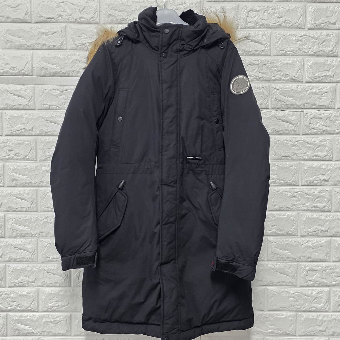 택포) 빈폴 구스 다운패딩 겨울 파카 90 상품이미지1