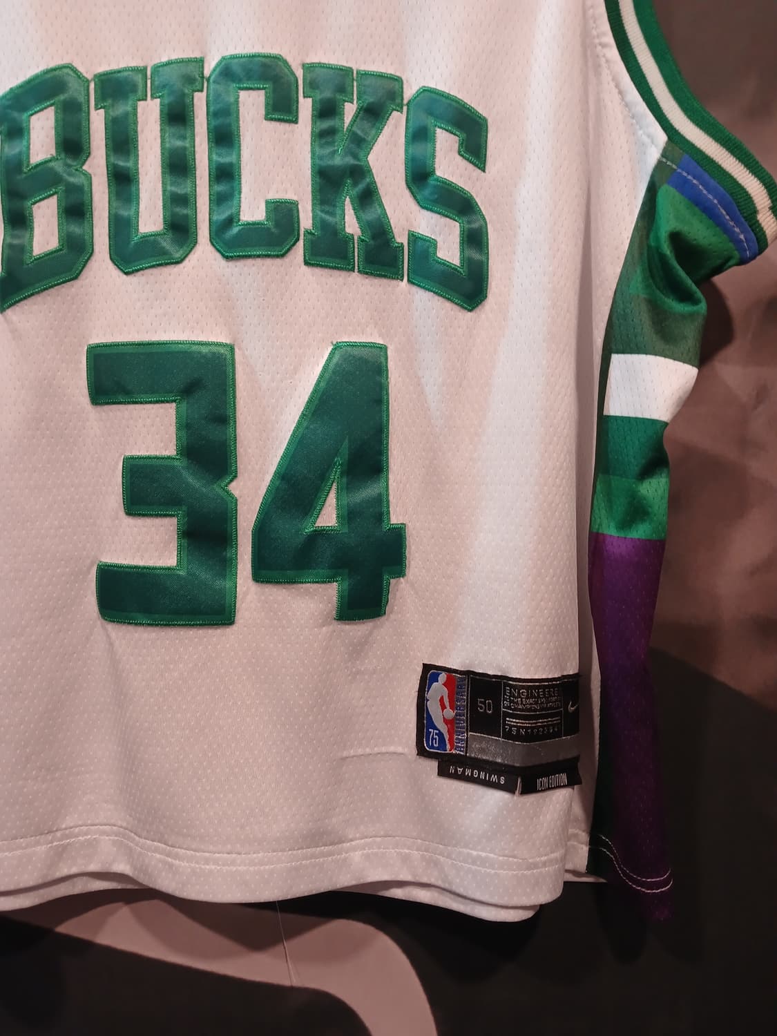 NBA 시티에디션 밀워키 벅스 농구 유니폼 상품이미지2