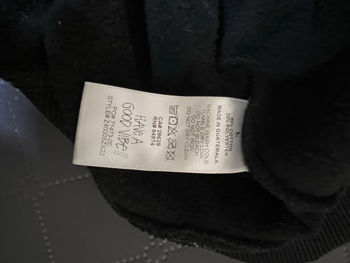 스투시 플립 후드집업 상품이미지6