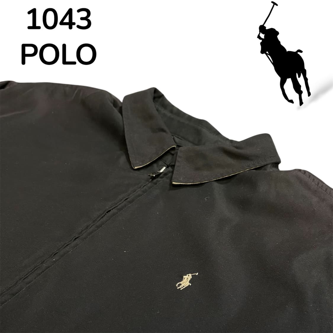 폴로 블랙 폴리쉘 블루종 XL 상품이미지3