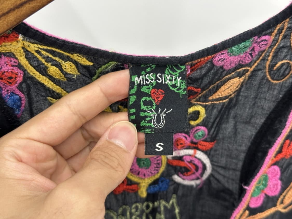 Miss sixty 거즈 코튼 베스트 (M) 상품이미지9