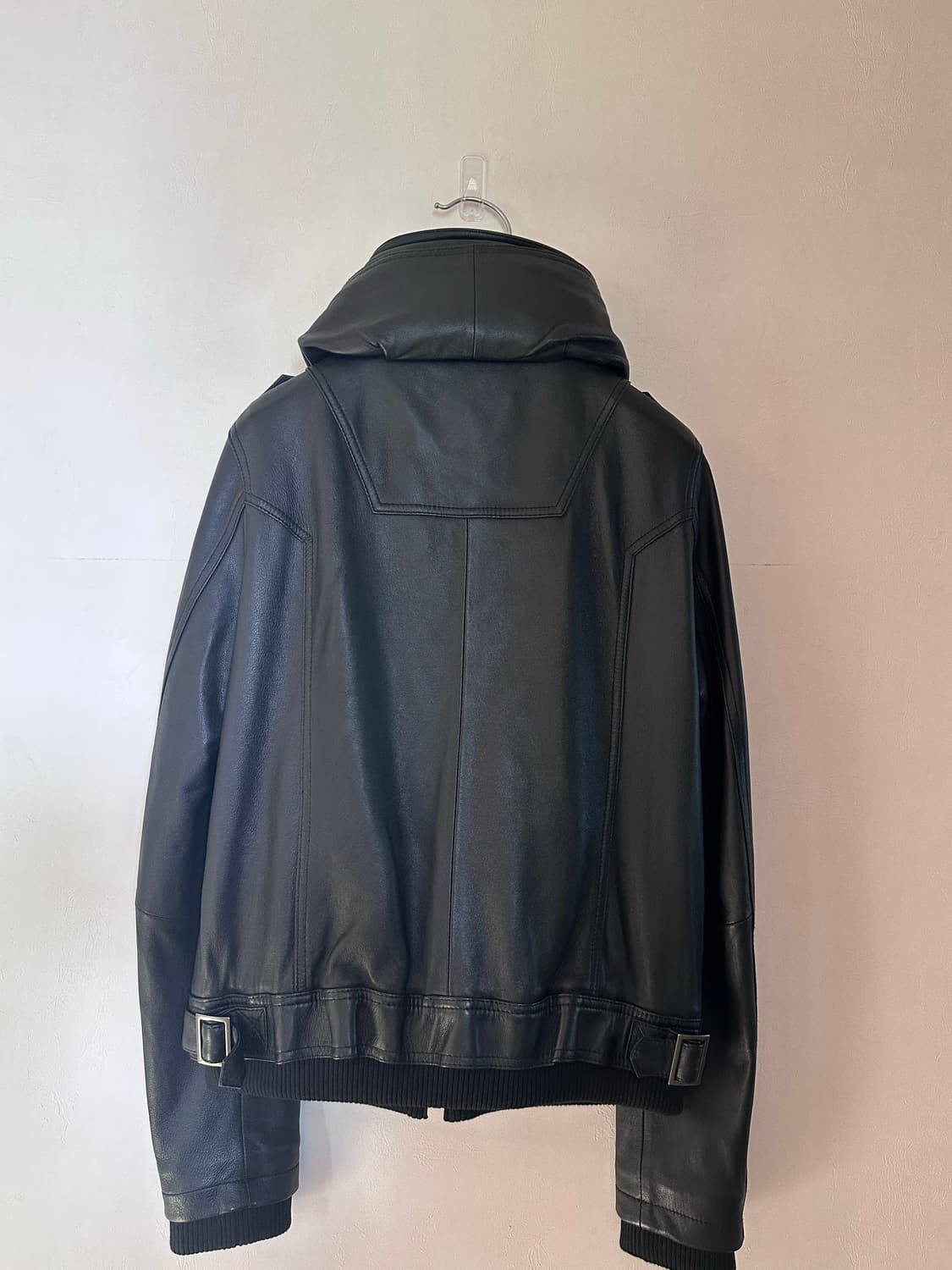 리얼 레더 자켓 이태리가죽 상품이미지4