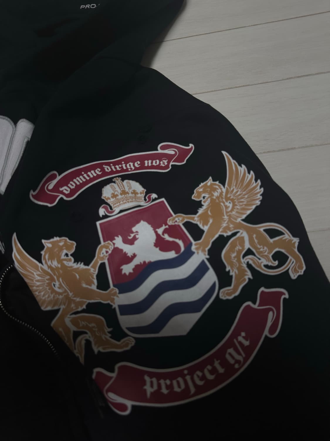 프로젝트gr 리컨스트럭티드 폴디드 후드집업 상품이미지4