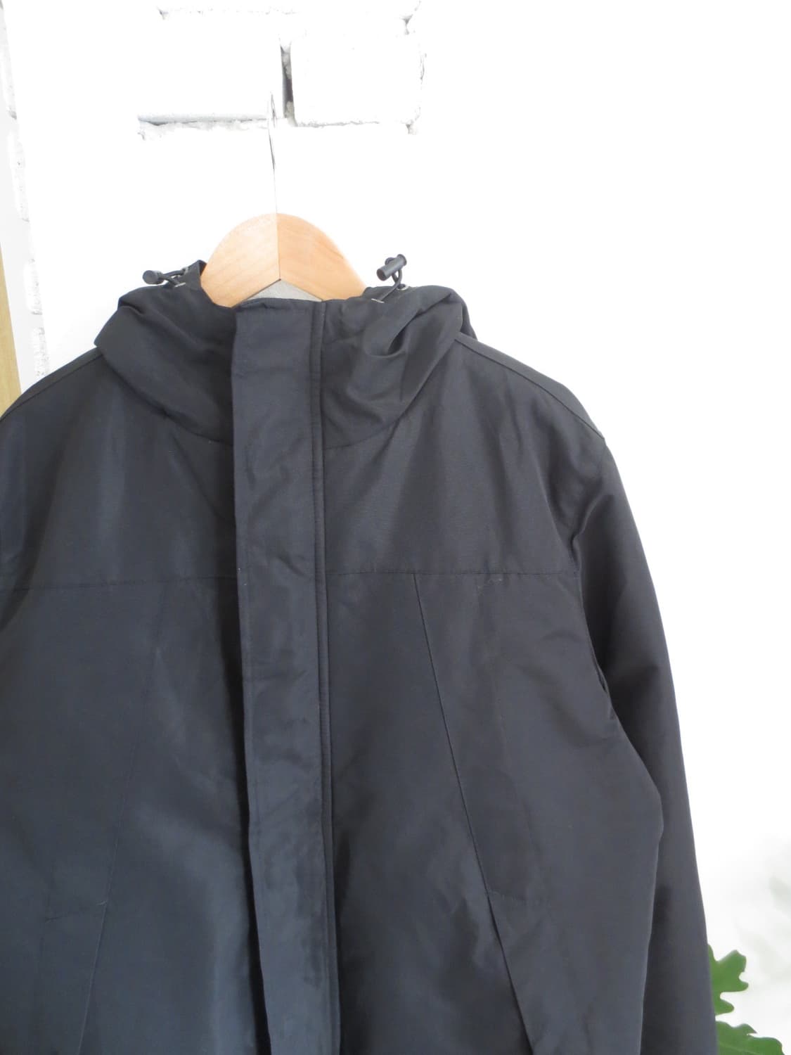 vintage black down jacket 상품이미지2