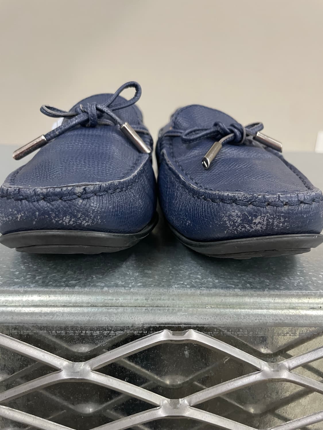 토즈 고미노 레더 드라이빙 슈즈 블루 37 상품이미지7