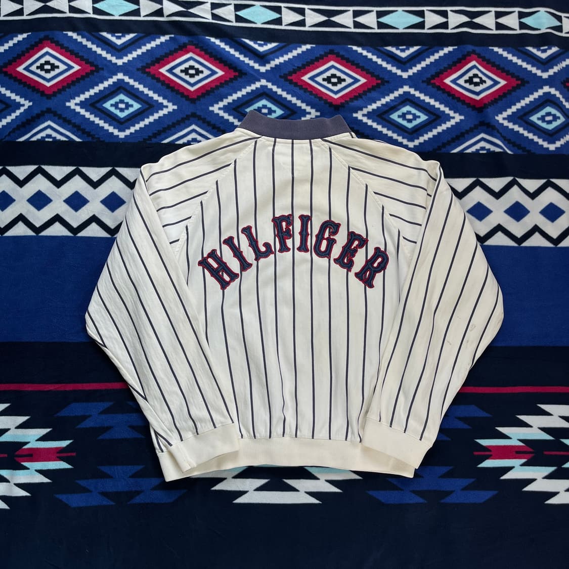 90s Tommy Hilfiger 빈티지 야구자켓(실측확인) 상품이미지8