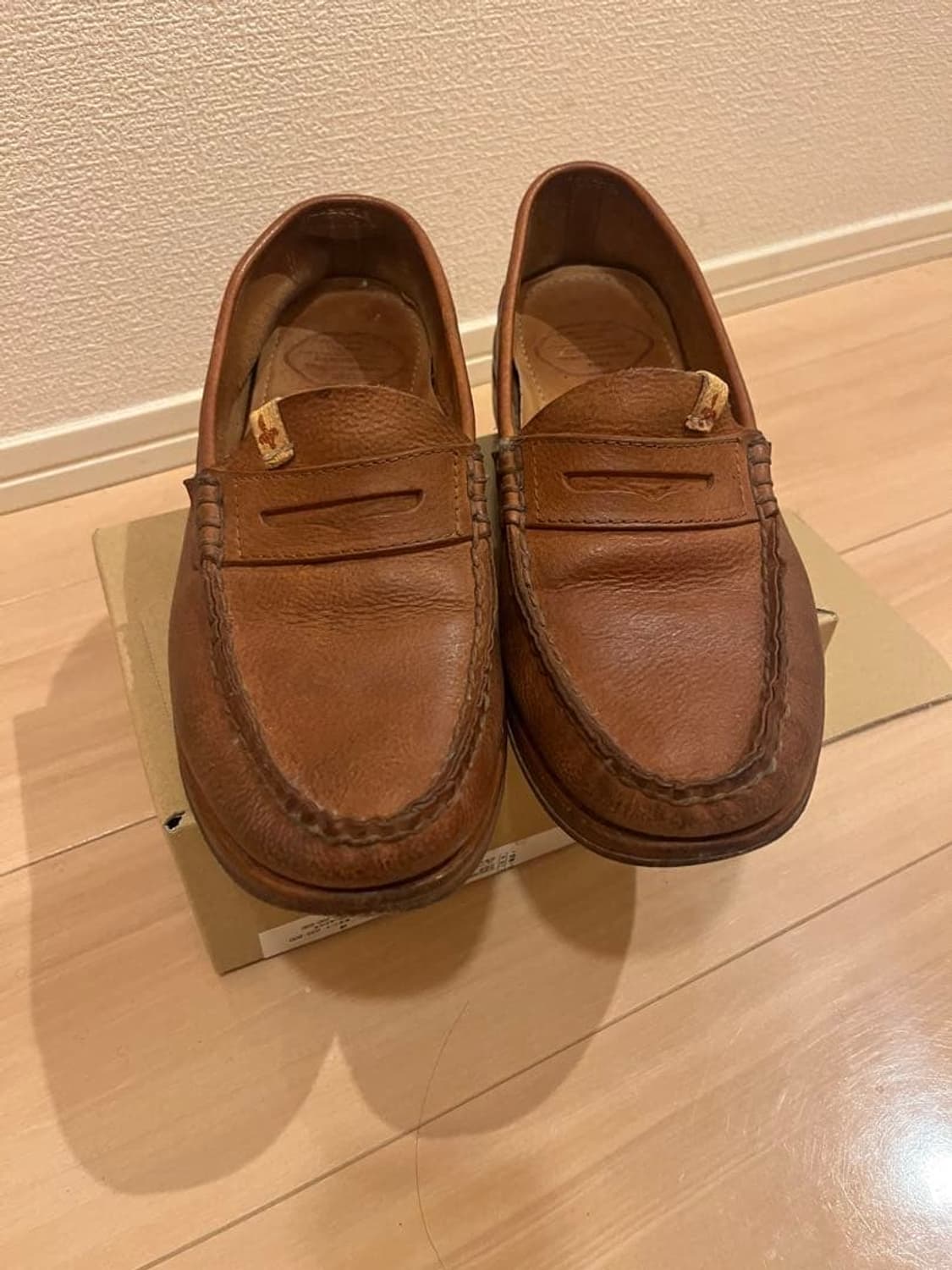 비즈빔 visvim 브라운 로퍼 상품이미지2