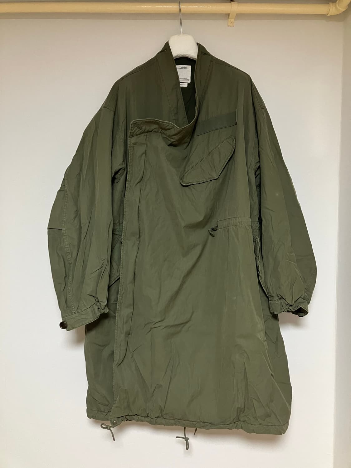 비즈빔 참도 피쉬테일 파카 올리브 3사이즈 상품이미지4