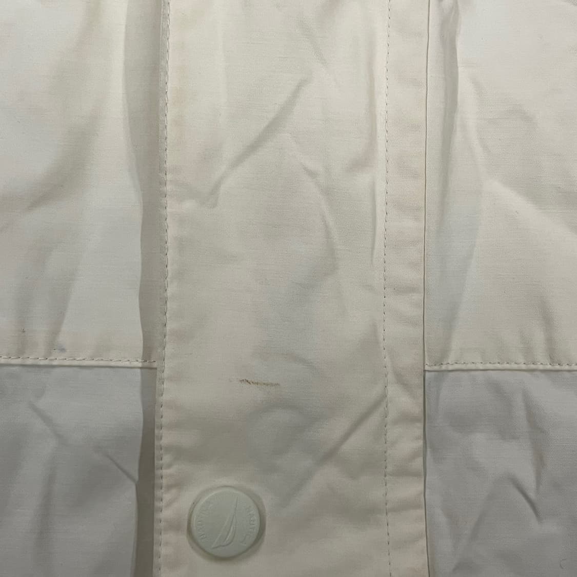 [정품/M] 노티카 화이트 배색 바람막이 점퍼 b15 상품이미지8