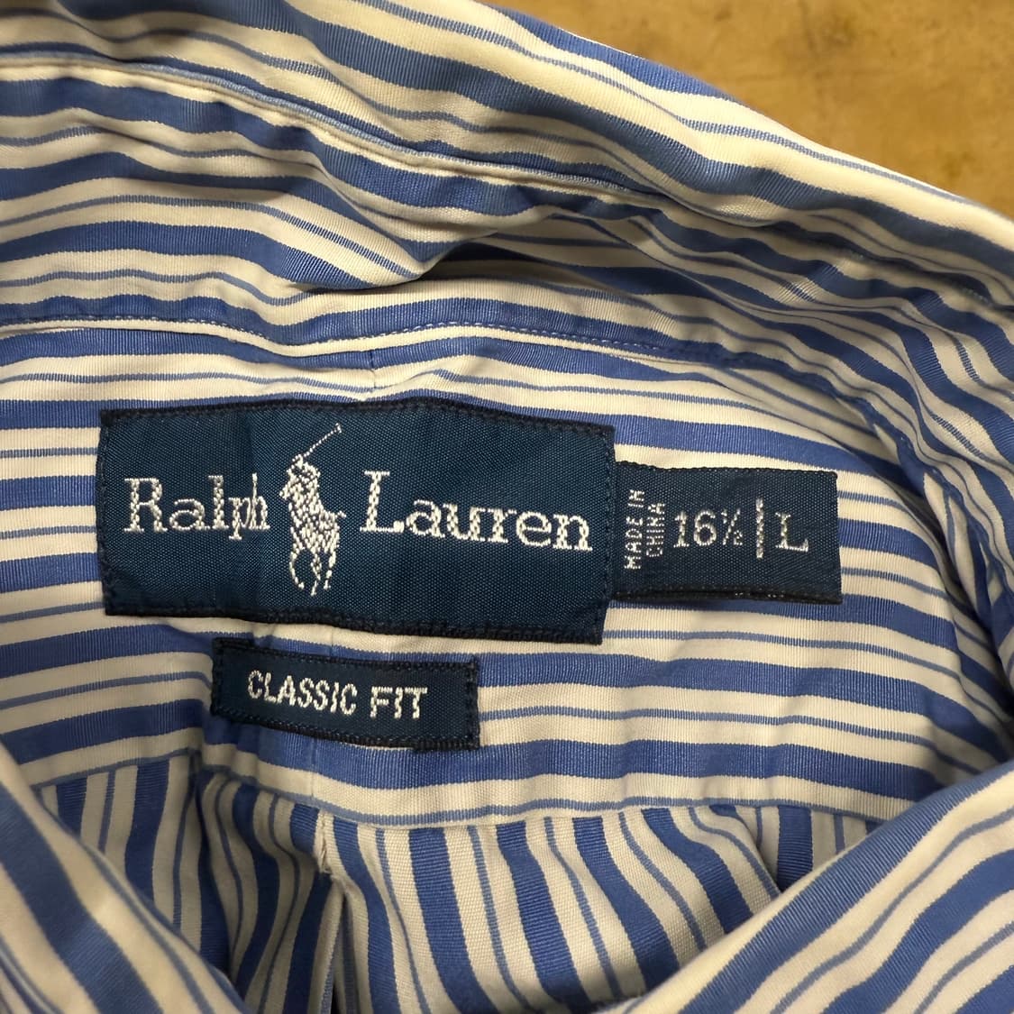 [정품/L] 폴로 랄프로렌 스트라이프 셔츠 남방 b14 상품이미지5