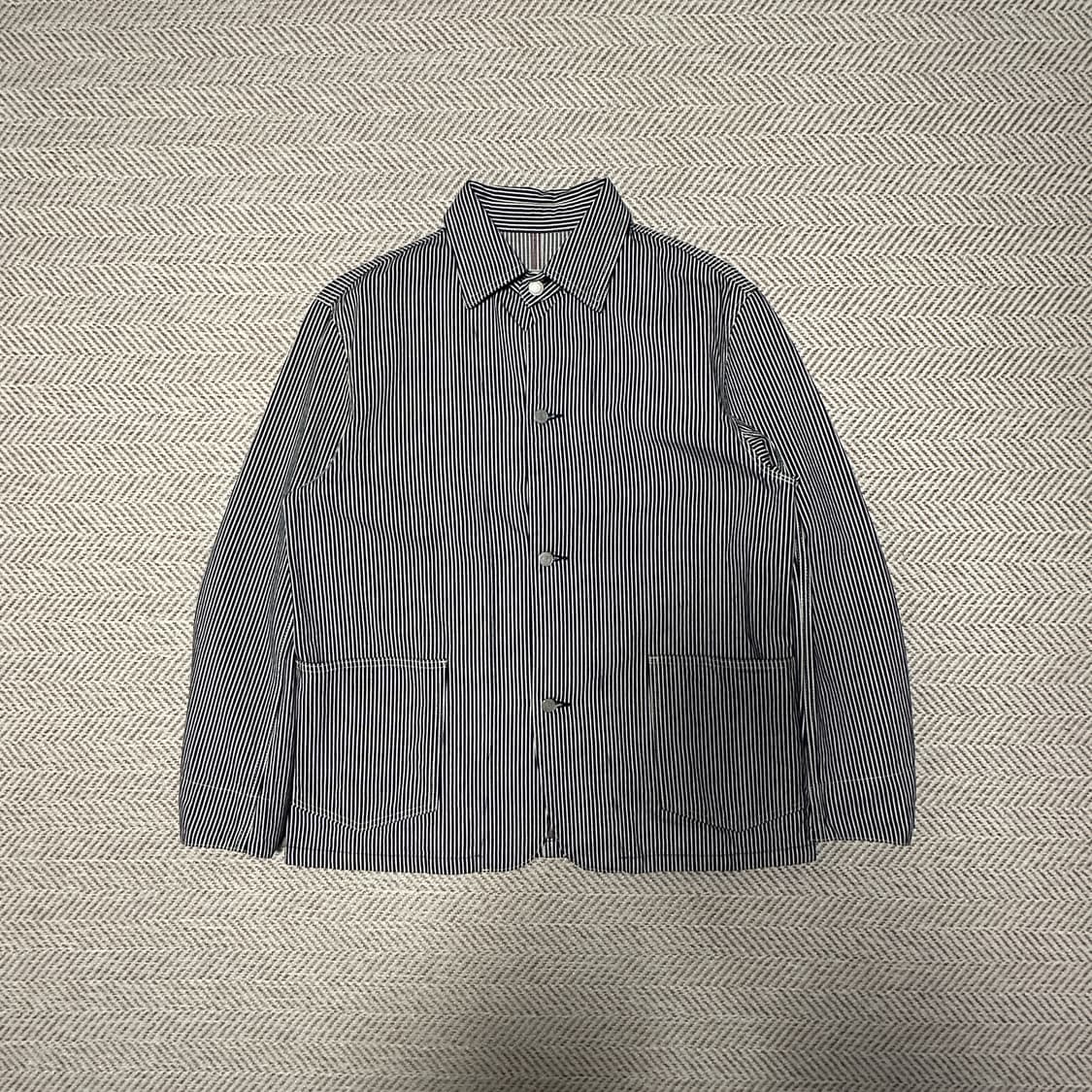 KOJIMA JEANS japan made hickory jacket 상품이미지1
