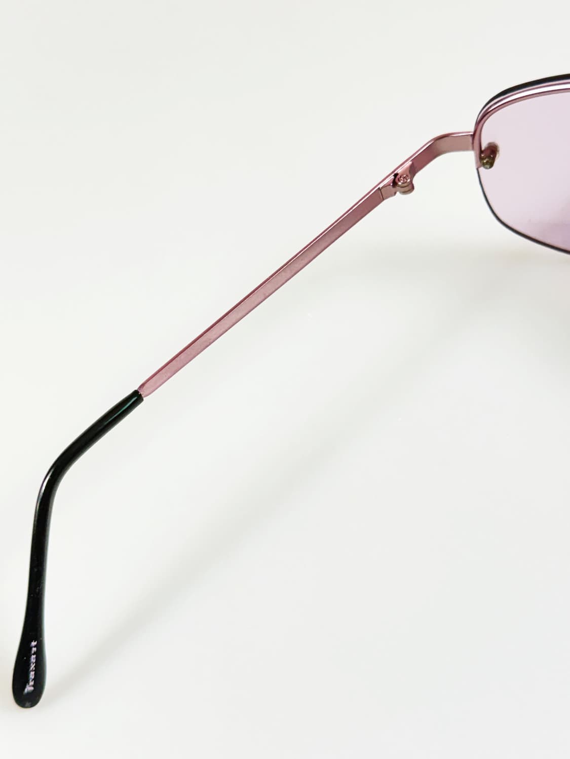 90s TRAXORT 무테 스퀘어 틴트 빈티지 선글라스 상품이미지7