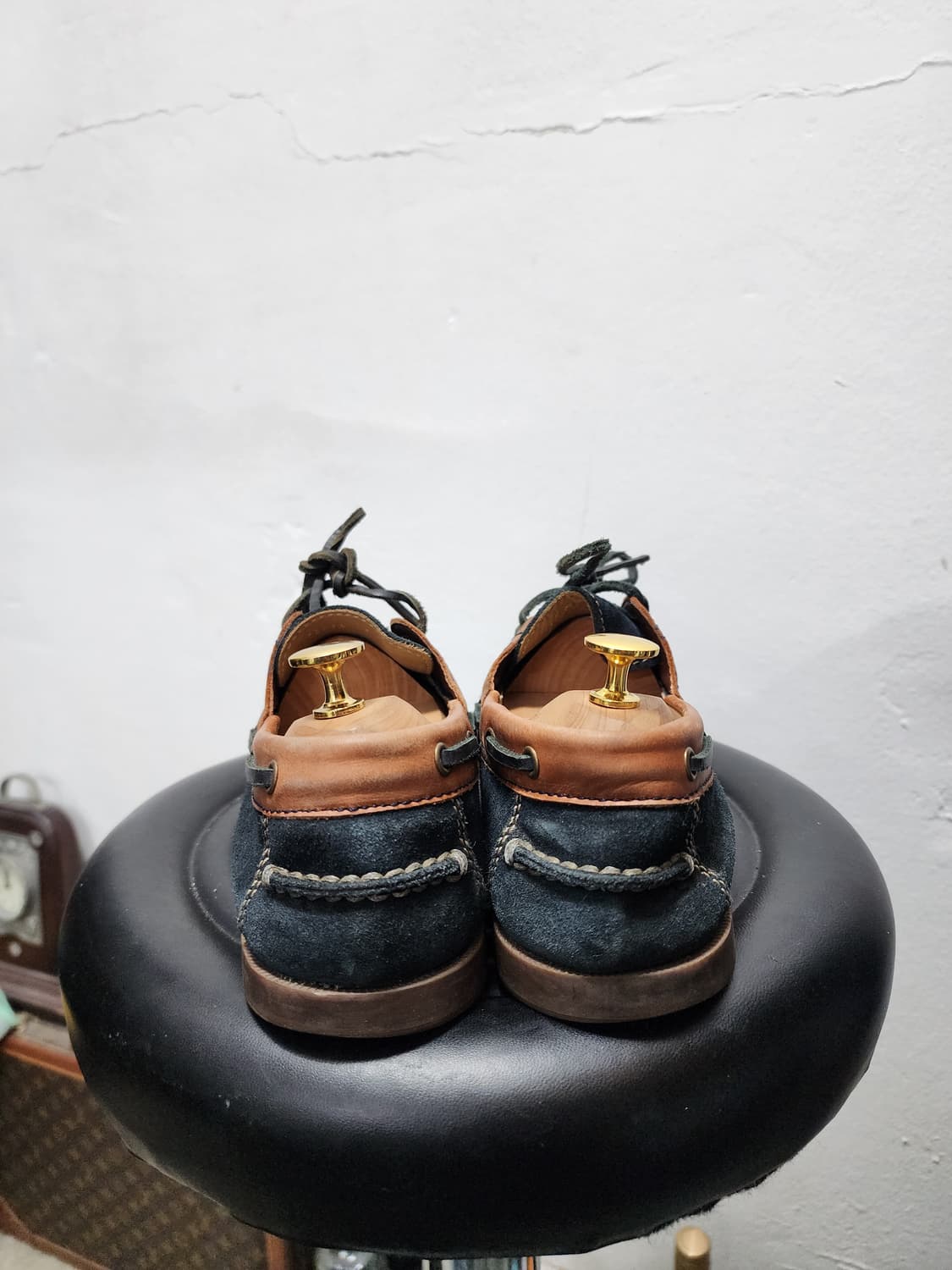 GEOX 제옥스 스웨이드 보트 슈즈 상품이미지3