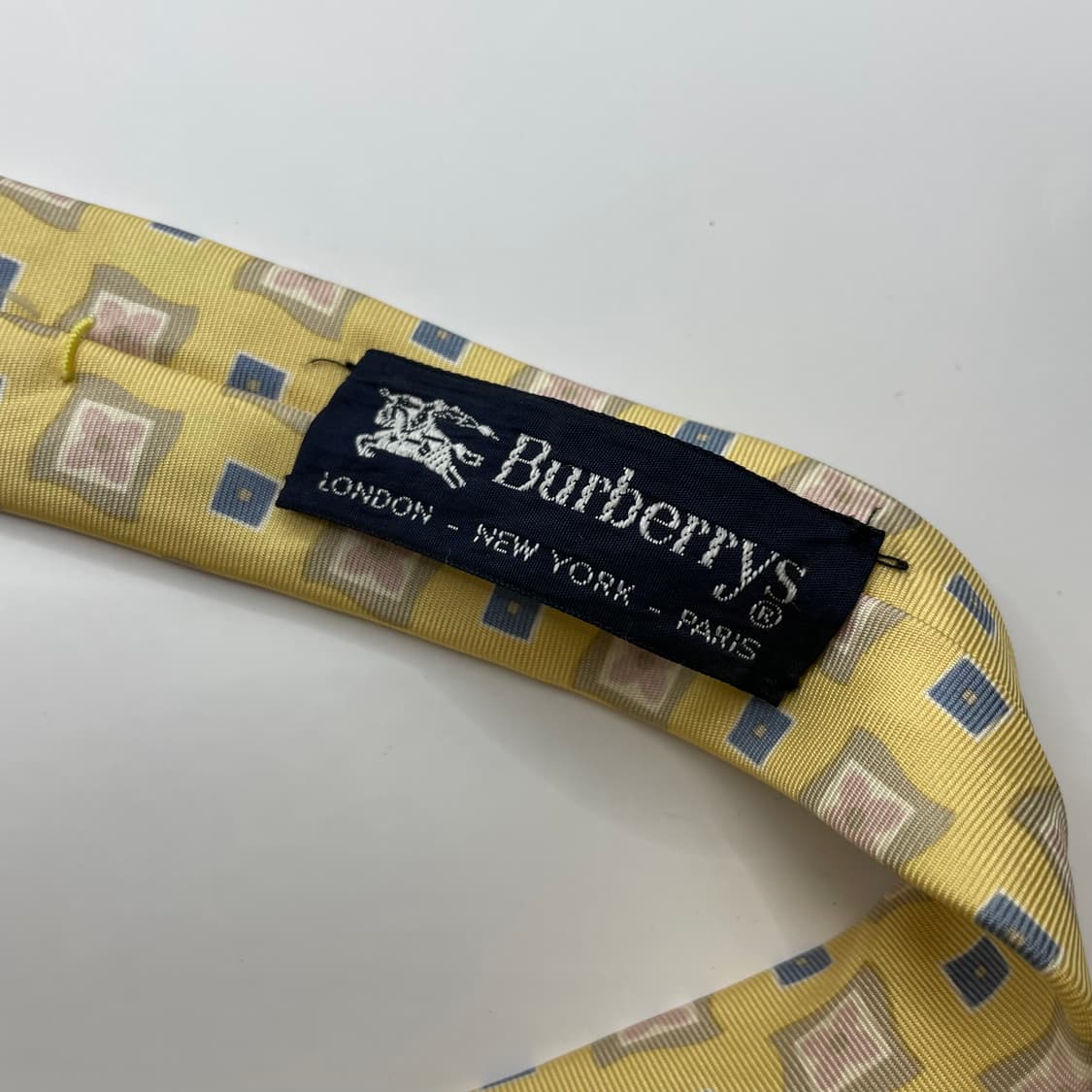 641) (BURBERRYS) 버버리 패턴 넥타이(미세오염) 상품이미지5