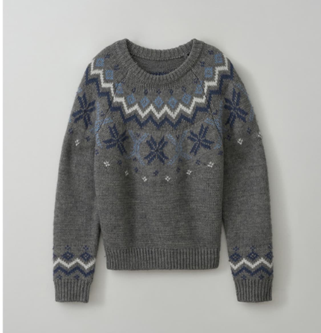 로라로라 노르딕 니트 그레이 상품이미지2