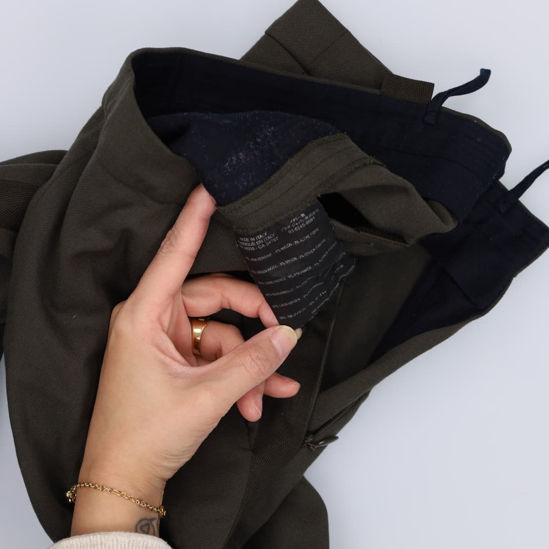 [40] 고급 여성 옆지퍼 슬랙스 팬츠 0116H2 상품이미지4