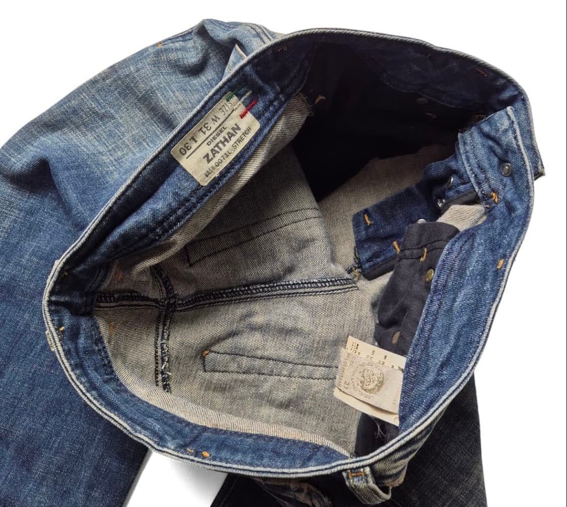 디젤zathan 워싱 부츠컷 데님팬츠 31인치 상품이미지6