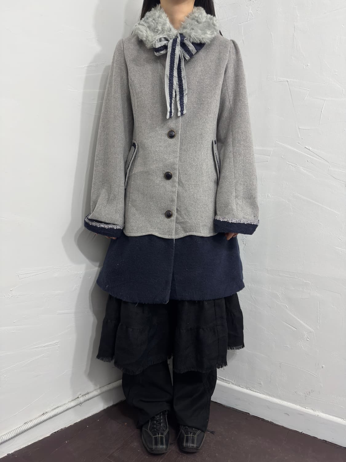 axes femme lovely coat 상품이미지2