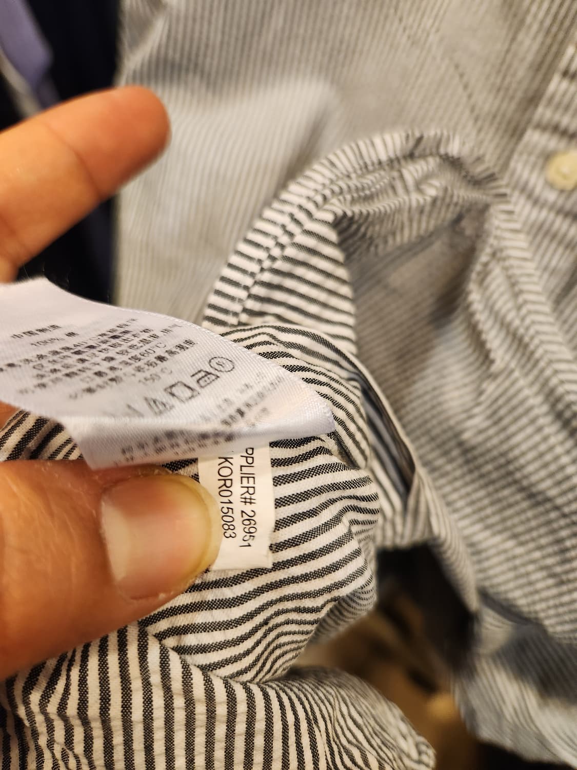 랄프로렌 스트라이프 반팔 셔츠 상품이미지8