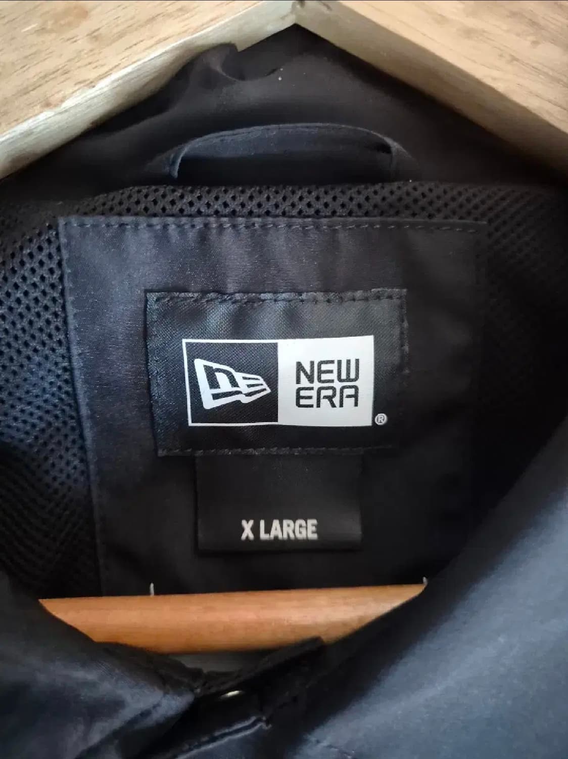 뉴에라x솔로이스트 코치자켓 블랙 XL 상품이미지3