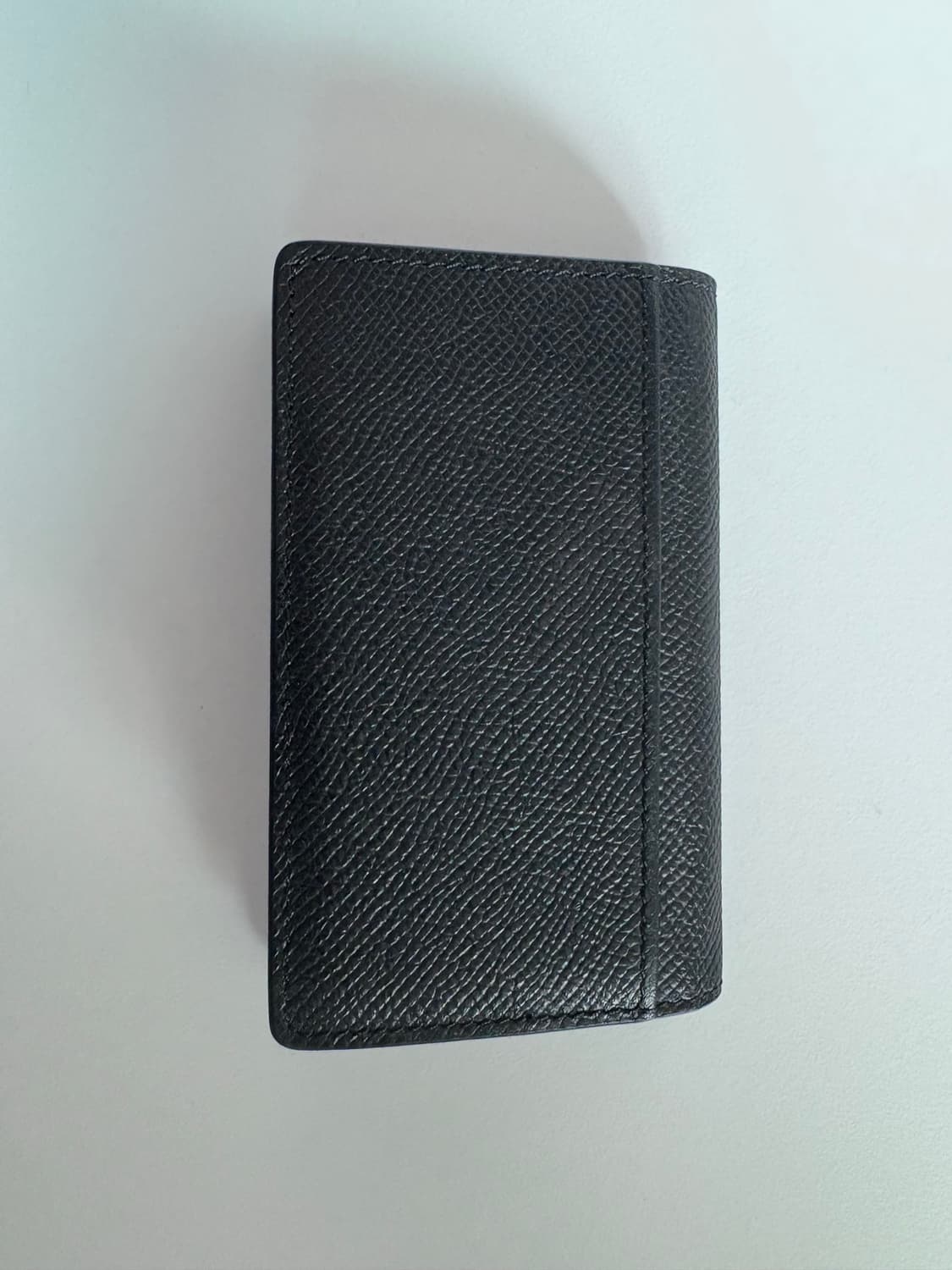 메종 마르지엘라 레더 카드 홀더 블랙 상품이미지4