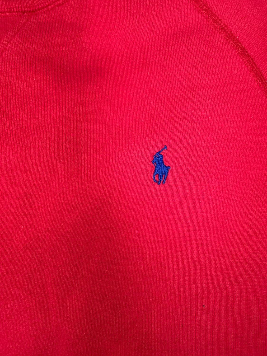 빈티지 90s 폴로 랄프로렌 재팬 스웻셔츠 맨투맨 레드 L 상품이미지2