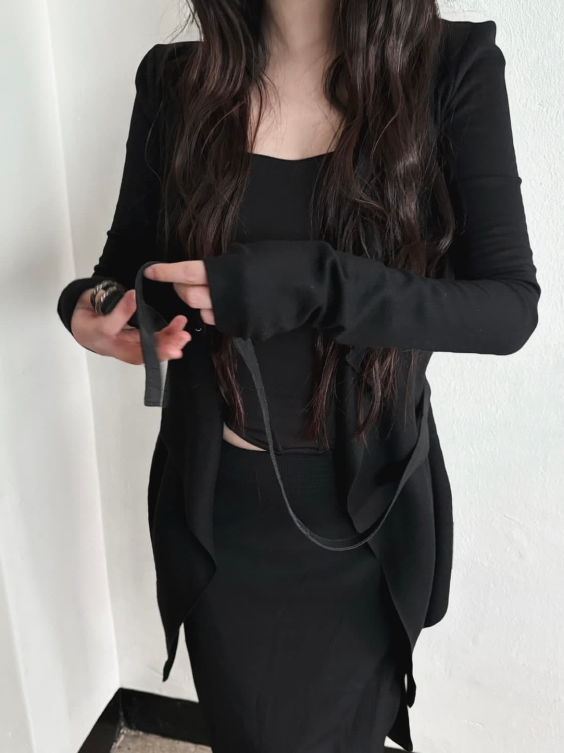 헬무트랭 드레이프 925 가디건 상품이미지3