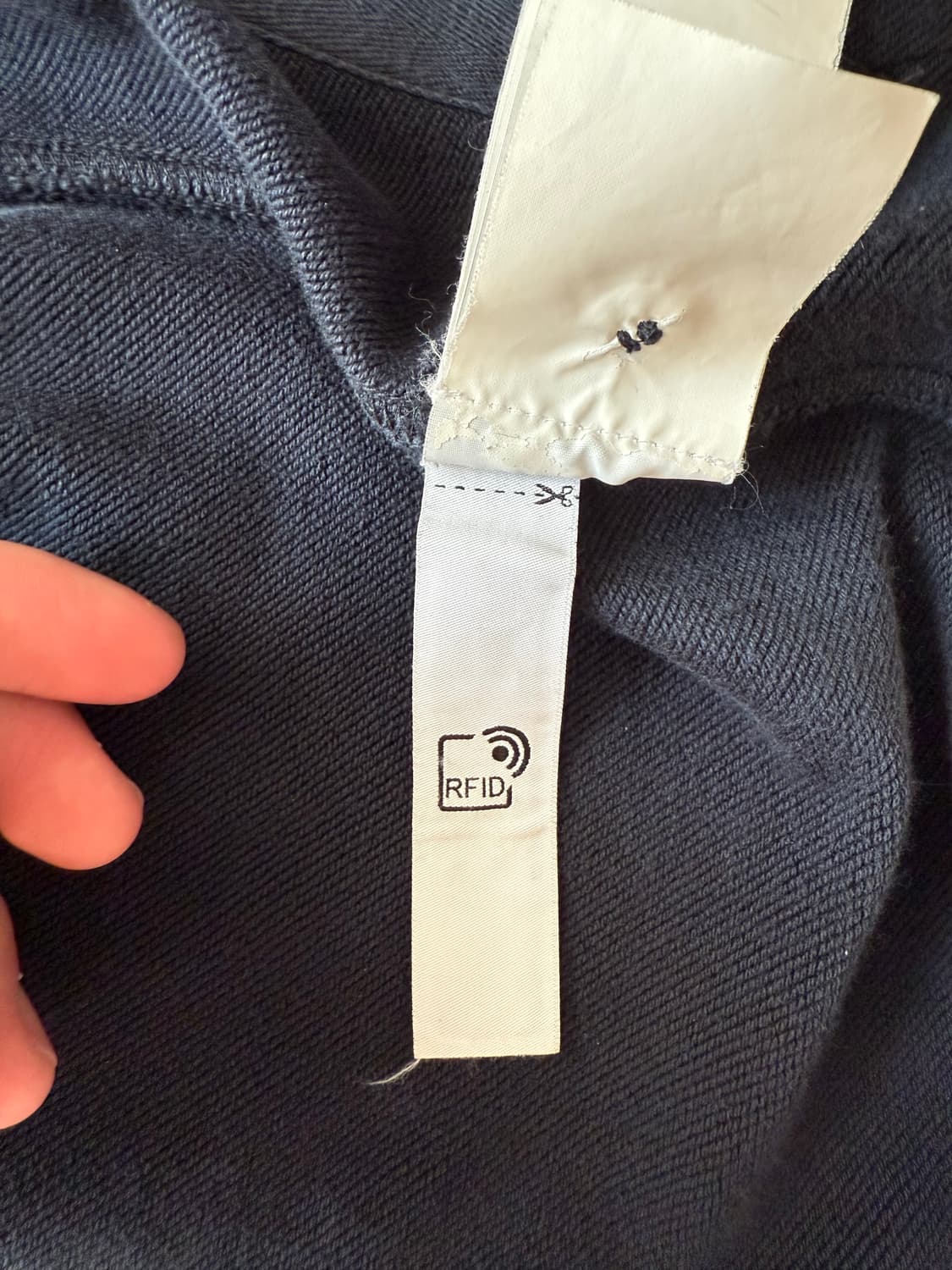 스톤아일랜드 22ss 후드집업 M 네이비블루 상품이미지5