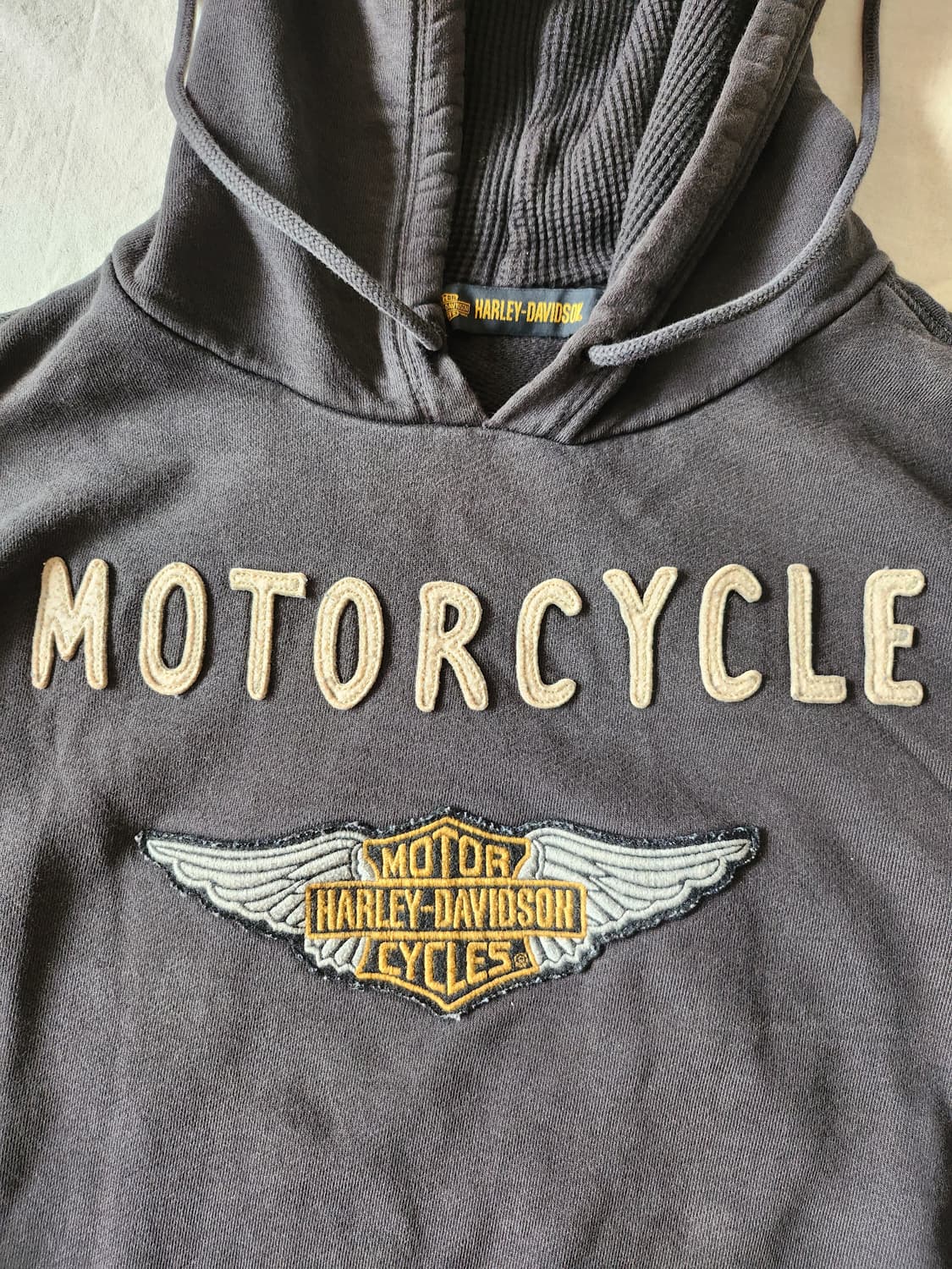 00s Harley davidson wing logo hoodie 상품이미지2