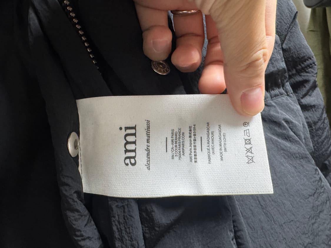 ami 아미 패딩 하트패치 s사이즈 상품이미지9