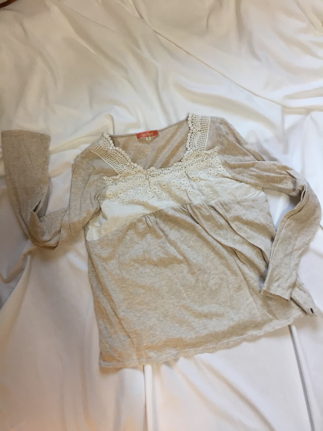 레이스 모리걸 티셔츠 상품이미지1