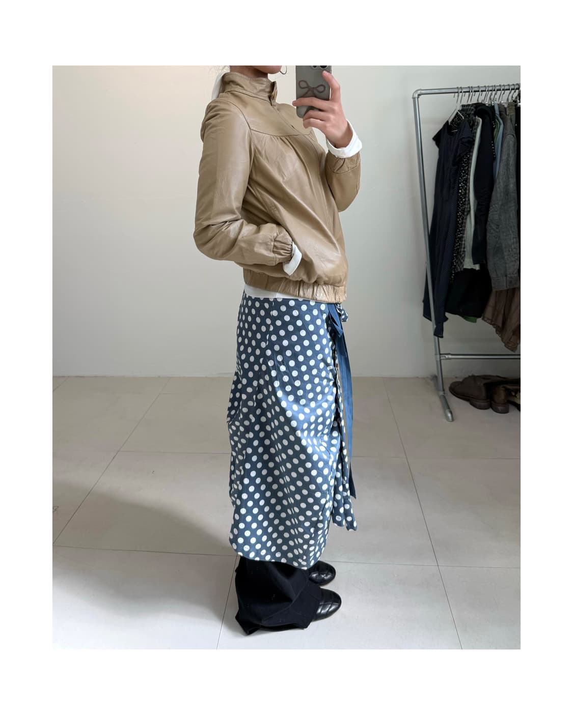 Ray beams 돈피 자켓 상품이미지10