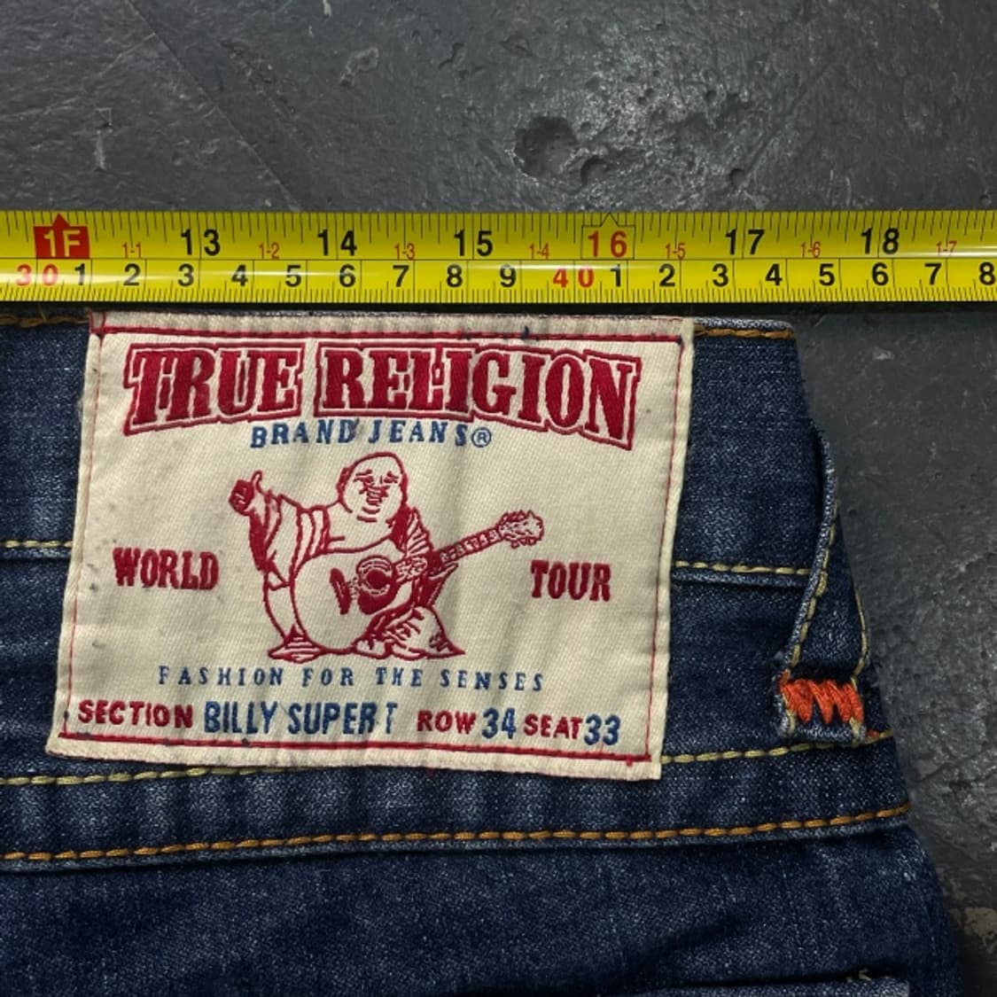 34 트루릴리전 빌리 수퍼 티 부츠컷 청바지  상품이미지8