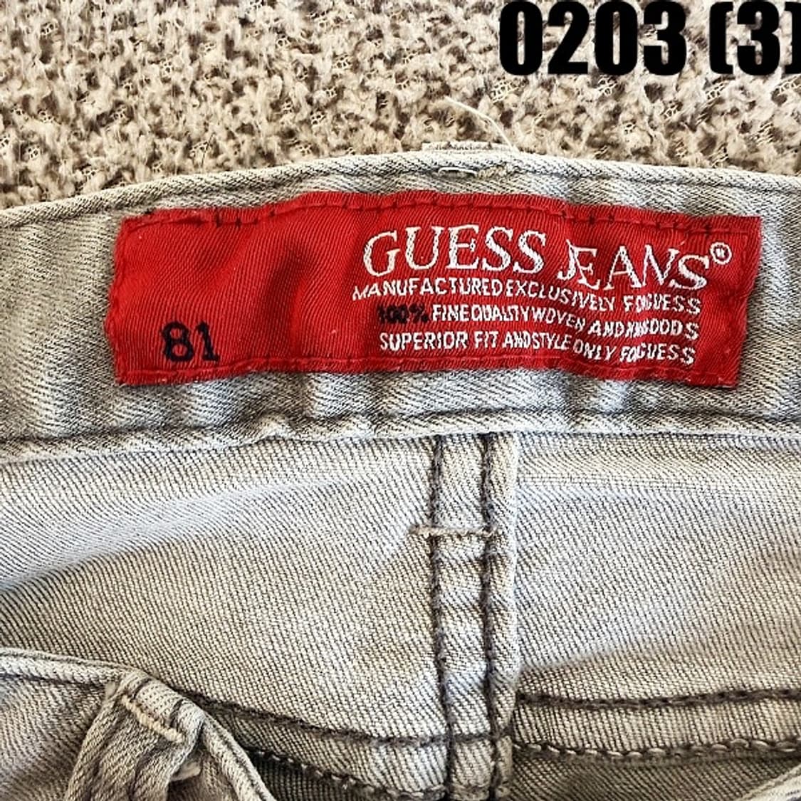 [26] 게스 여성 스키니 워싱 데님 팬츠  상품이미지3
