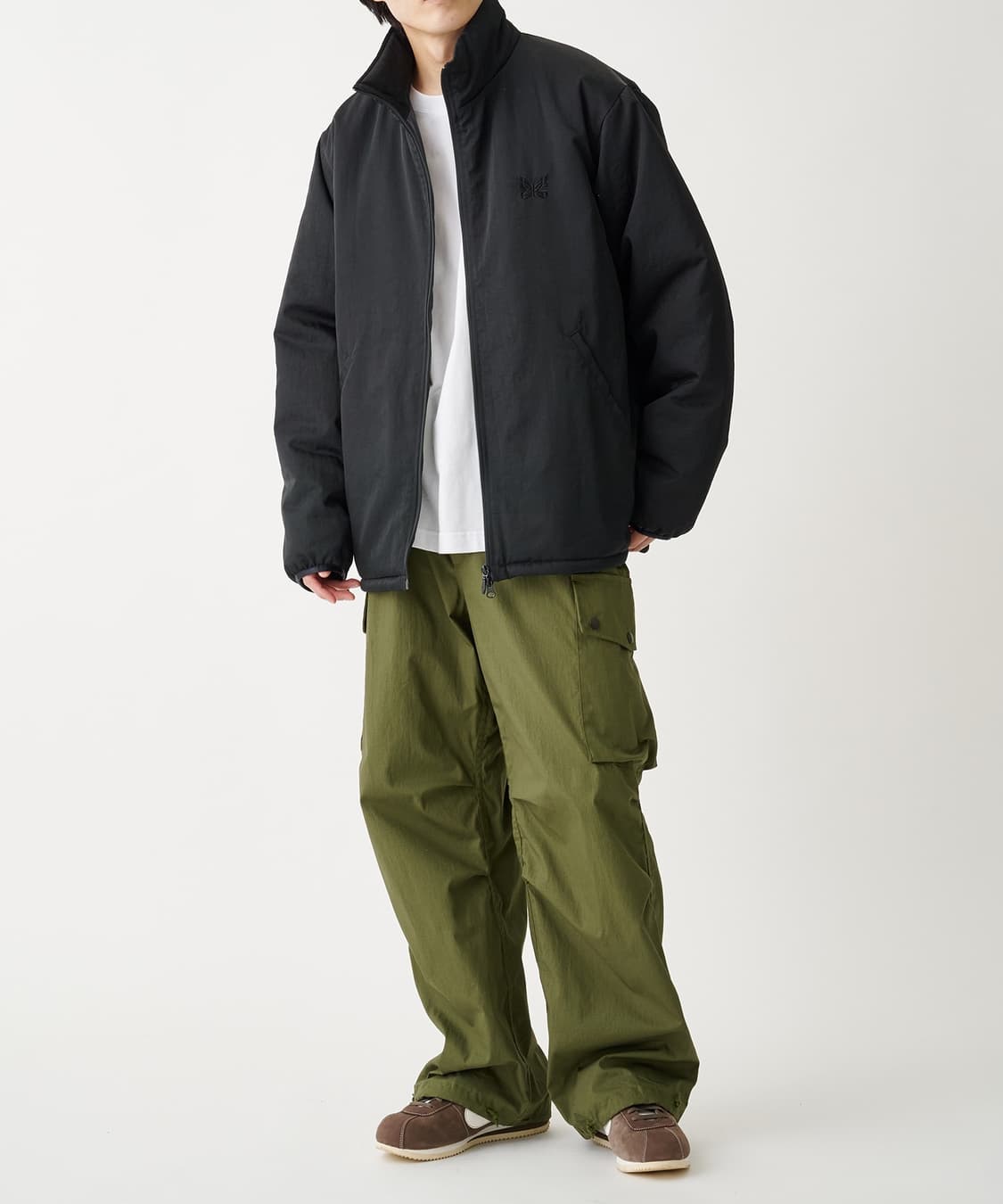 니들스 스튜디오스 별주 패디드 블루종 블랙 L 상품이미지3