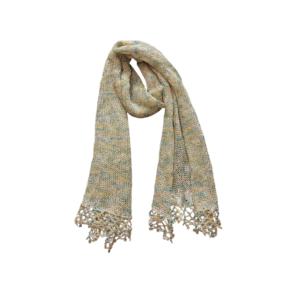 모리걸 반짝이 미디 니트 스카프  상품이미지1