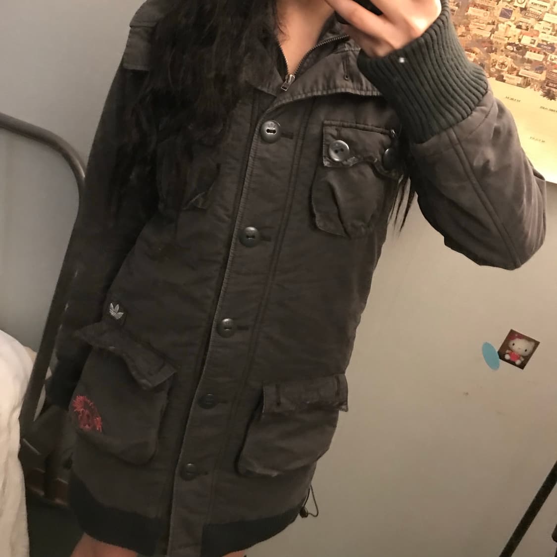 Adidas 아디다스 대장급 와투케 멀티포켓 레이어드 파카 상품이미지3