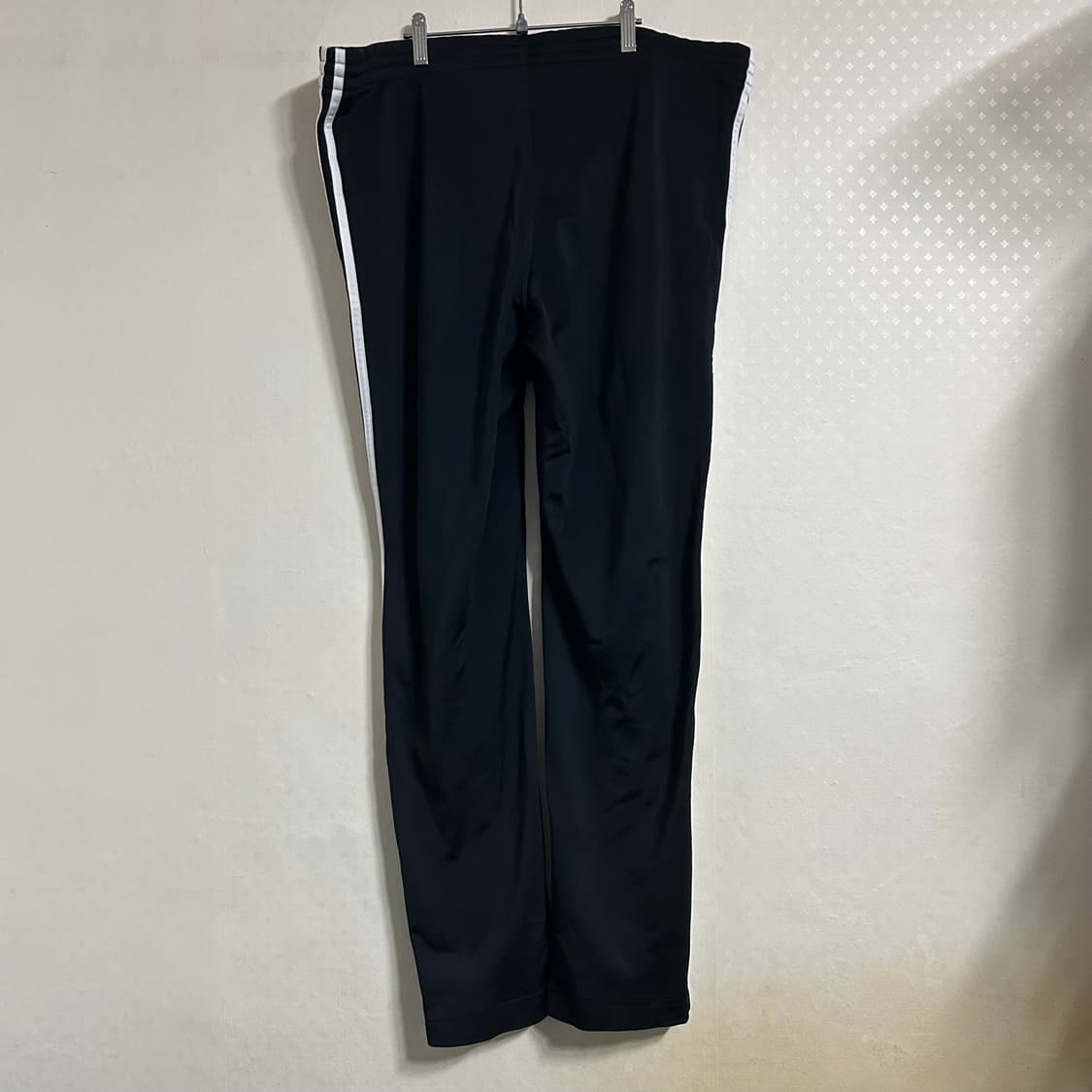 90s 아디다스 오리지널 블랙 화이트 삼선 추리닝 트레이닝 팬츠 3XL 상품이미지6