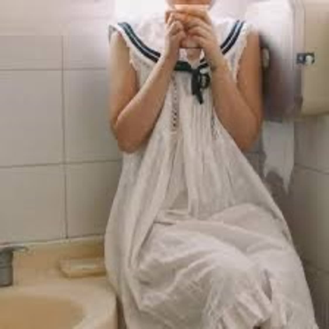 캣앤퍼피 세일러 카라 케이프 네이비 상품이미지2