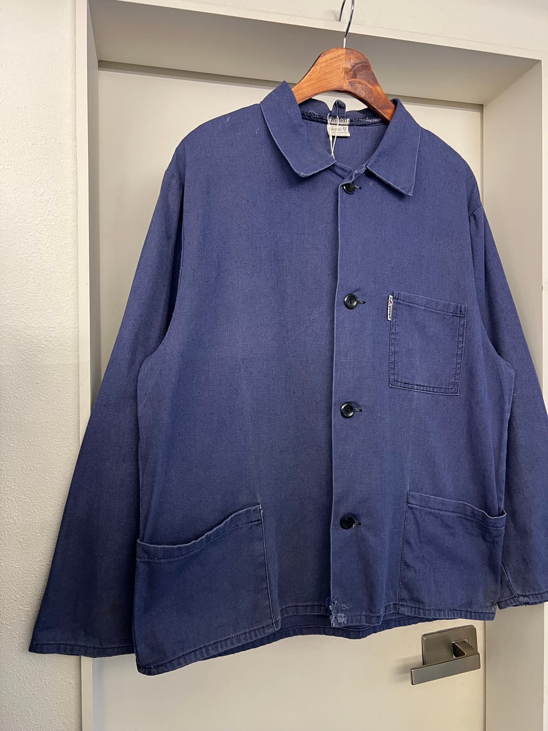 OLD EURO FADED NAVY PURPLE 빈티지프렌치워크자켓 상품이미지5