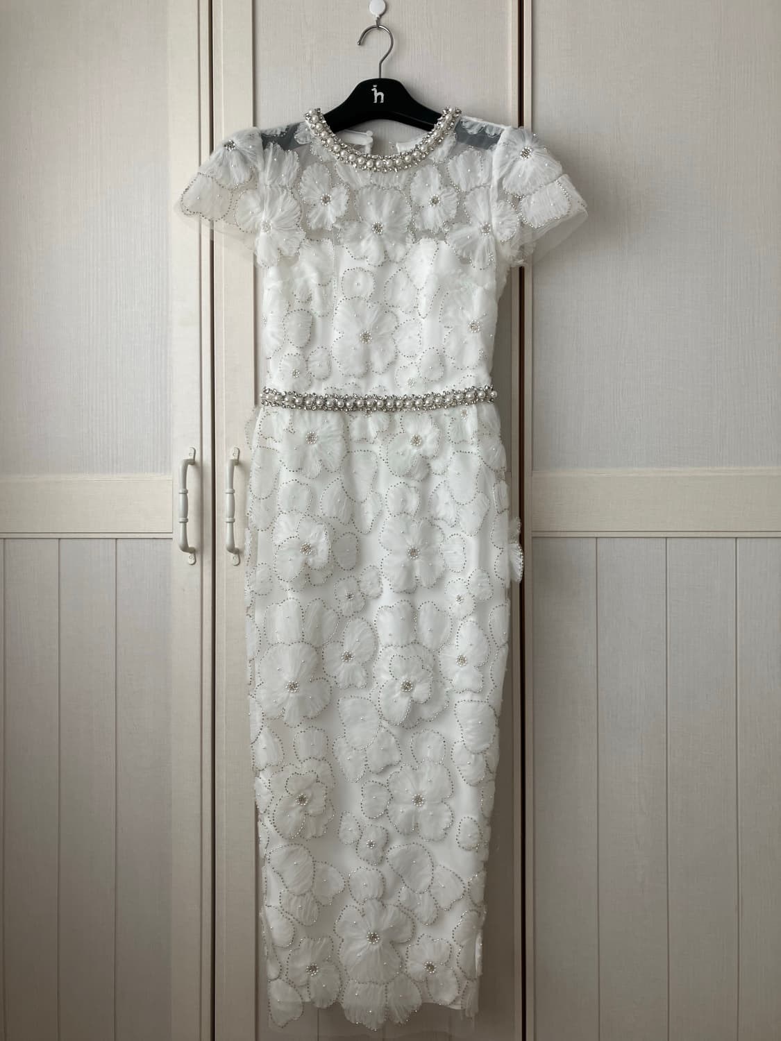 Self-Portrait 화이트 튤 드레스 상품이미지7