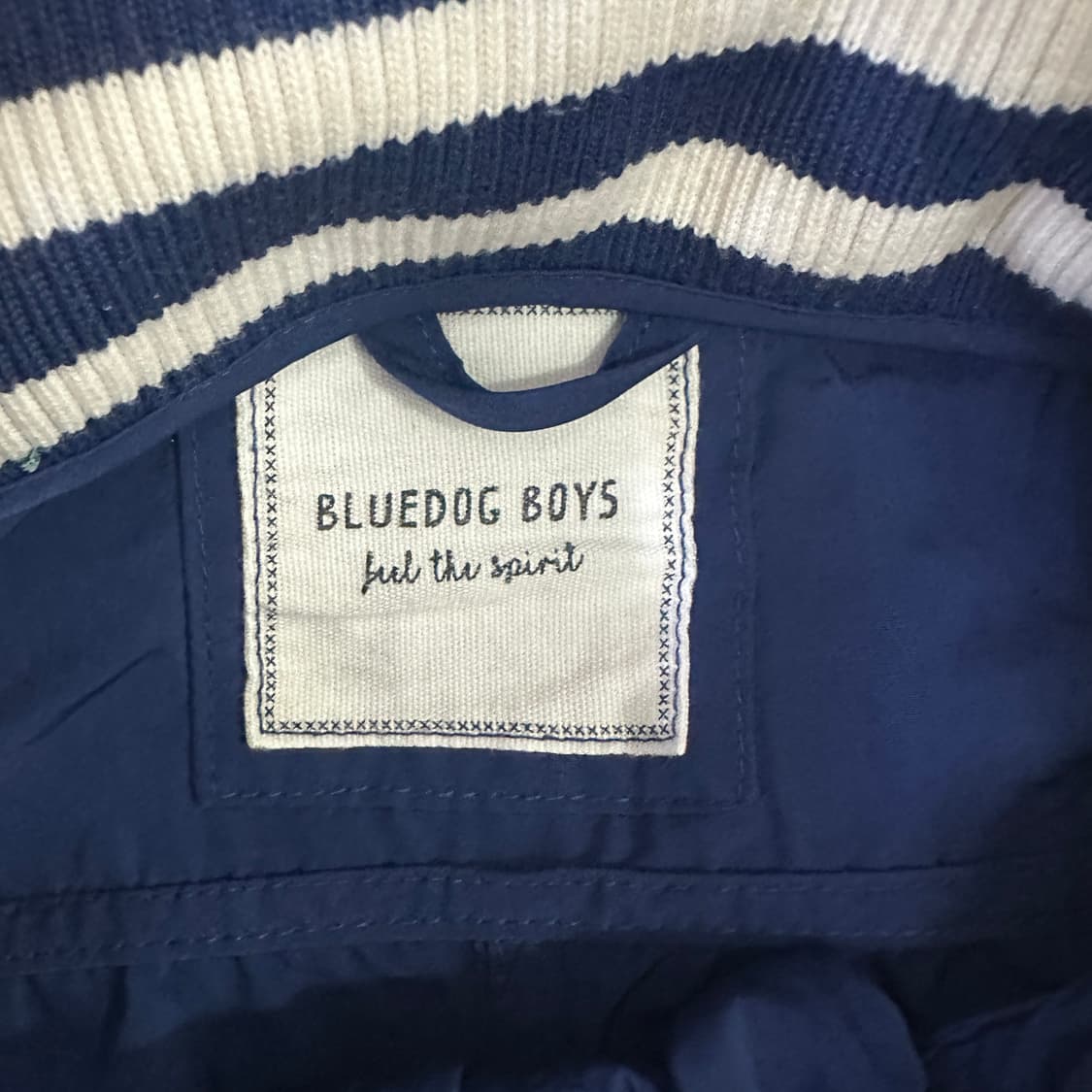 120 블루독 키즈 자켓 바람막이 0410D 상품이미지2