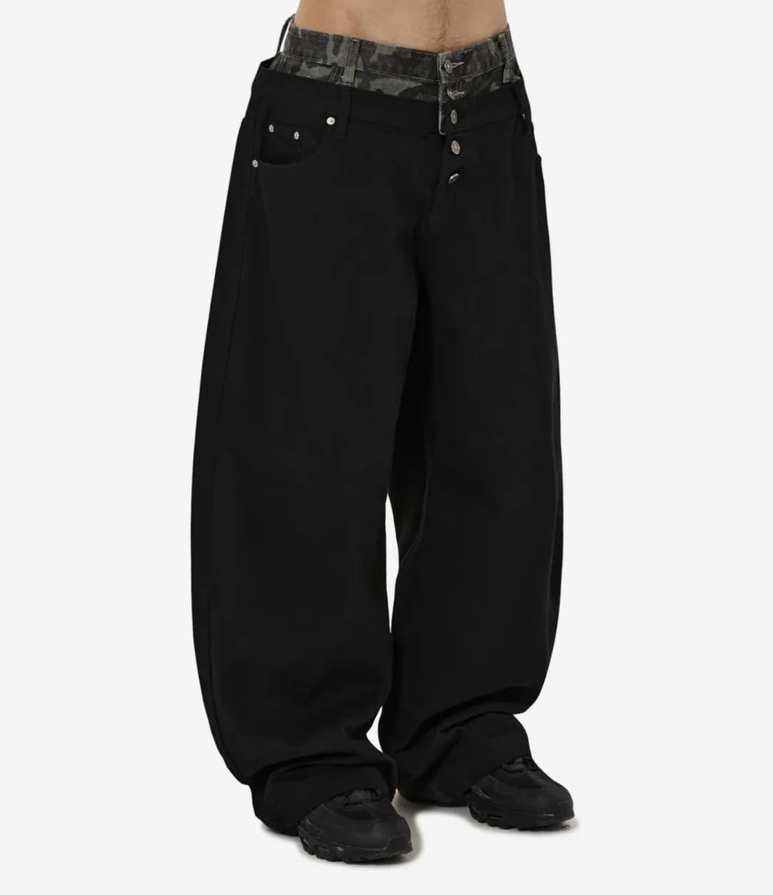 오와이 레이어드 팬츠 상품이미지1