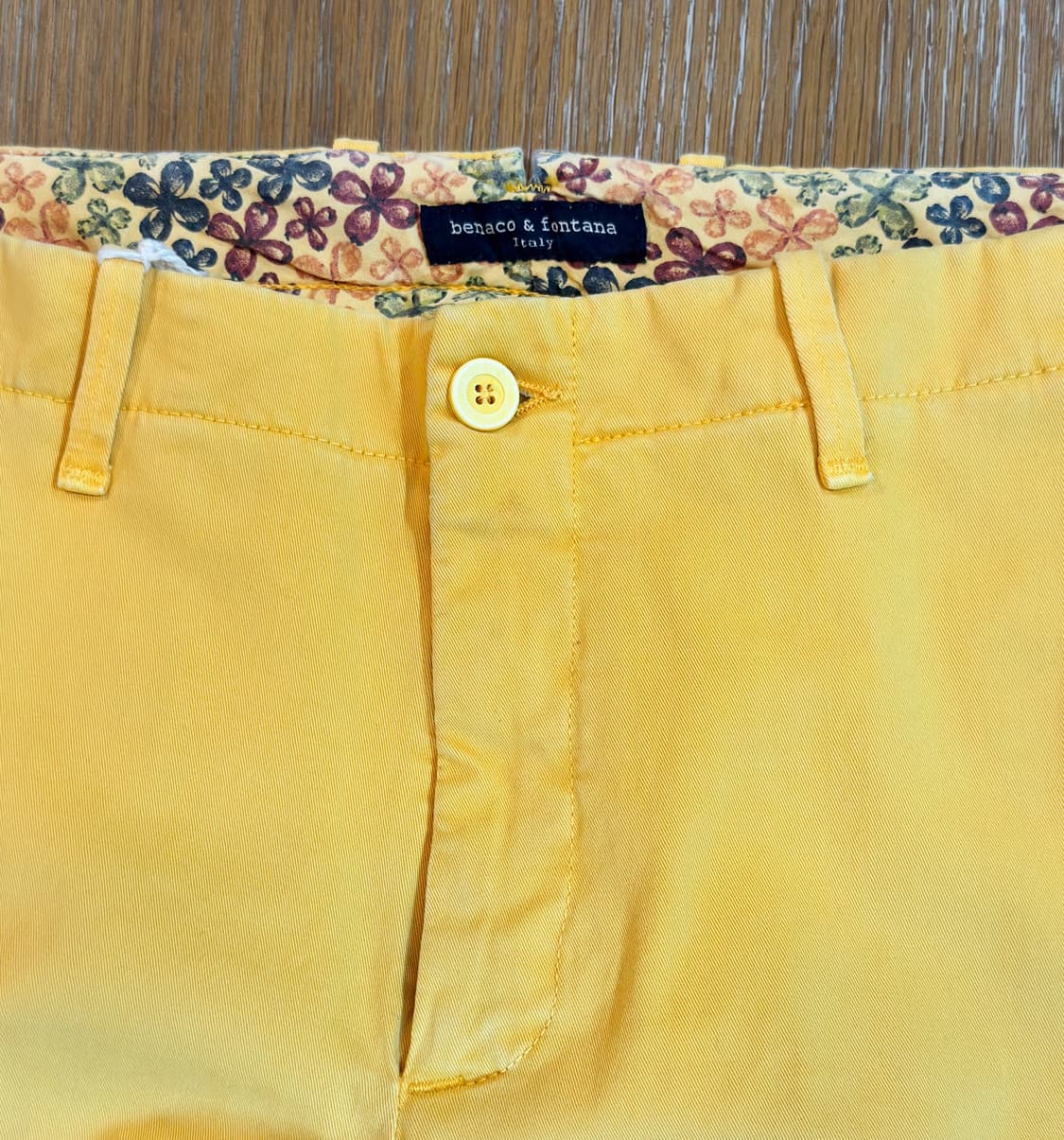 [새상품 52] Benaco&Fontana 치노 카고팬츠 col. 머스타 상품이미지4