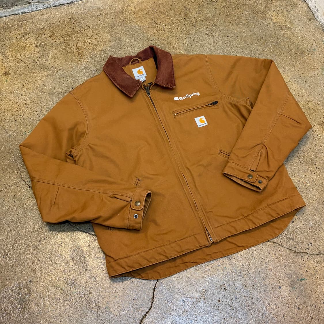 새상품급 10s USA 빈티지 칼하트 디트로이트 자켓 덕액티브 자켓 상품이미지2