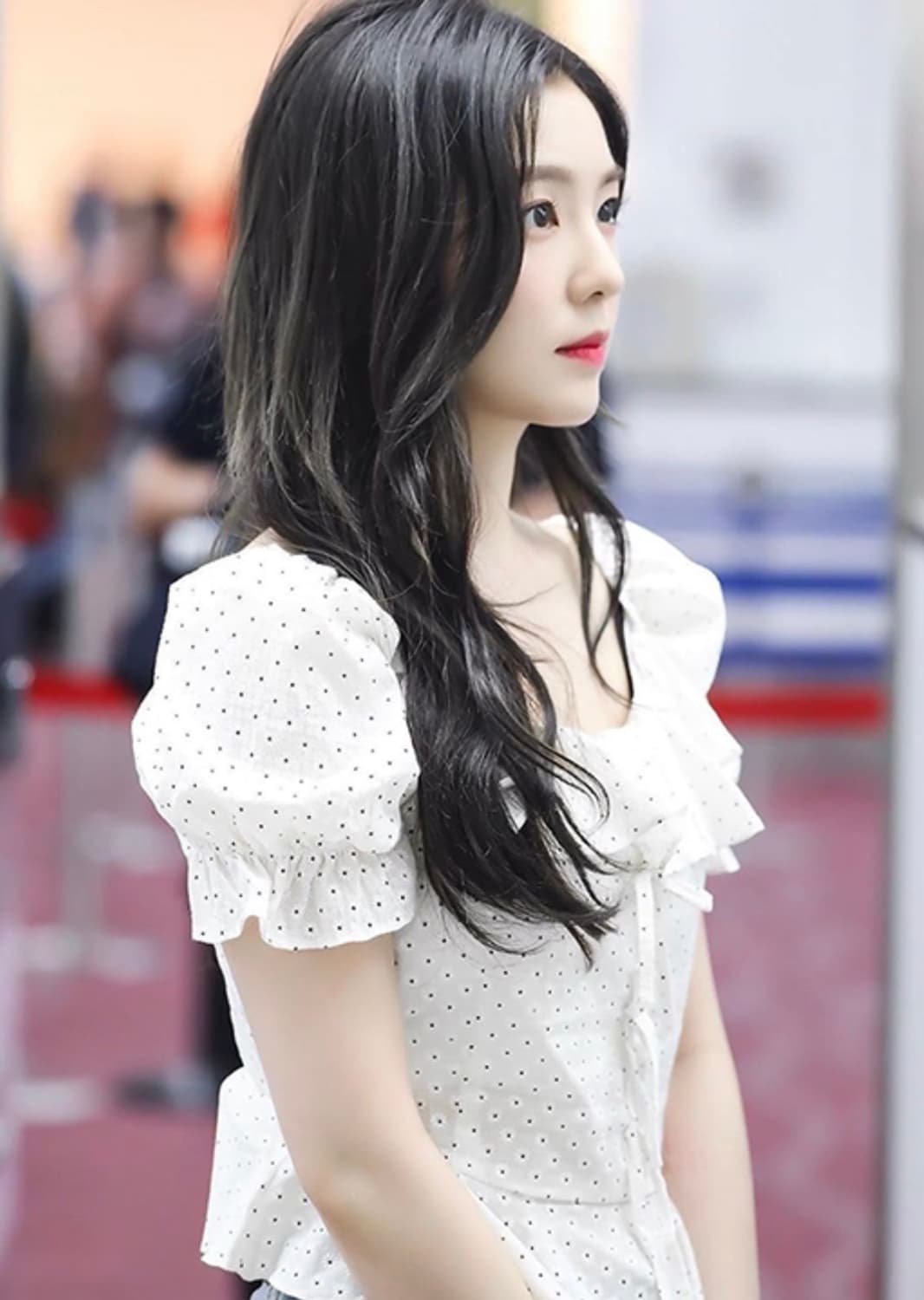 레터프롬문 아이린 쓰리 리본 인 플라워 블라우스 상품이미지1