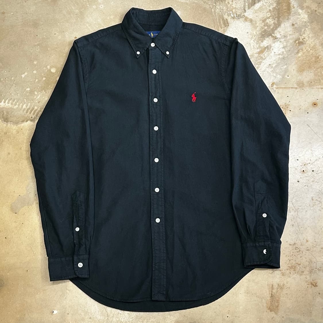 S 폴로랄프로렌 블랙 코튼 셔츠 상품이미지2