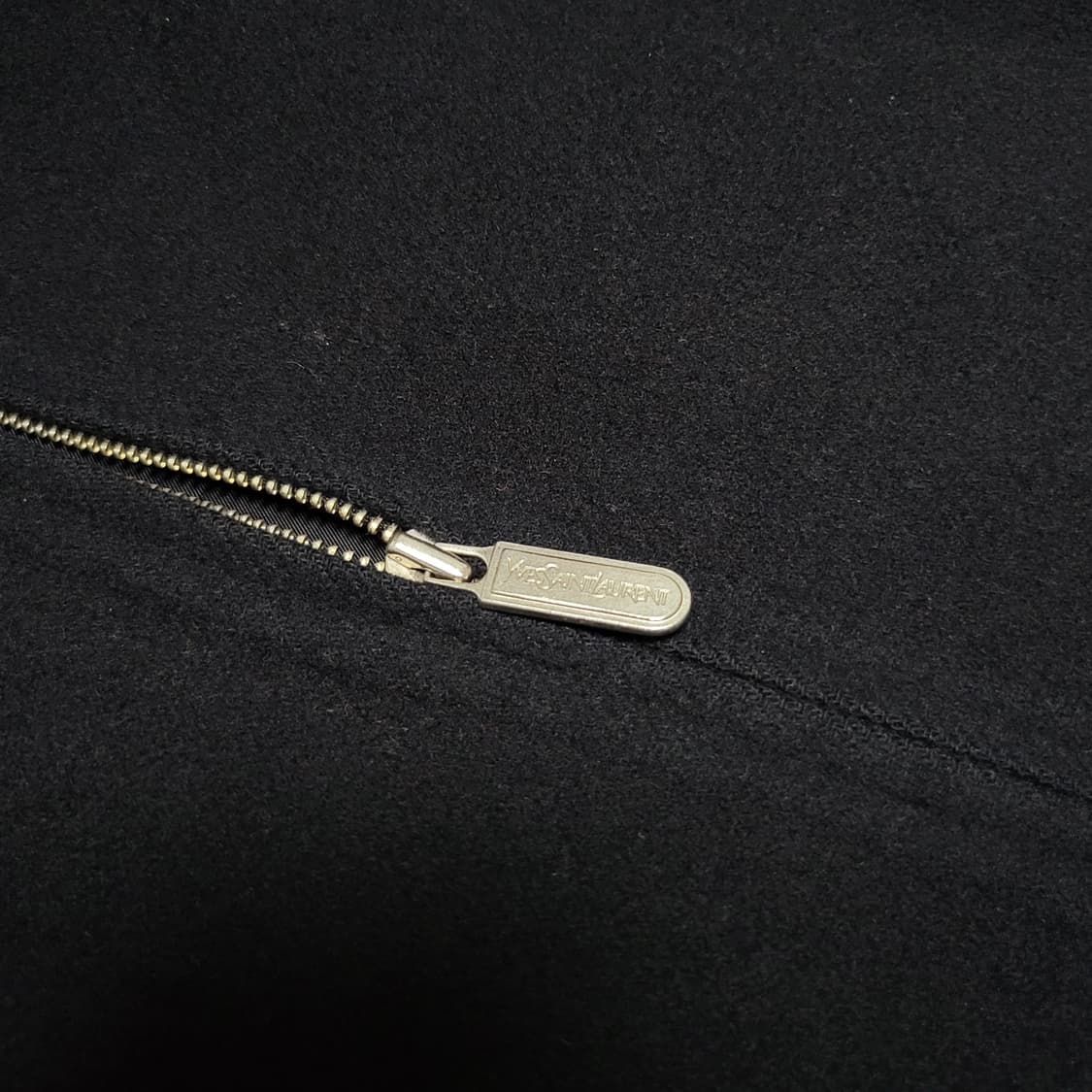 입생로랑 레드안감 내피 탈부착 모직 블루종 자켓 (95-100) 상품이미지6